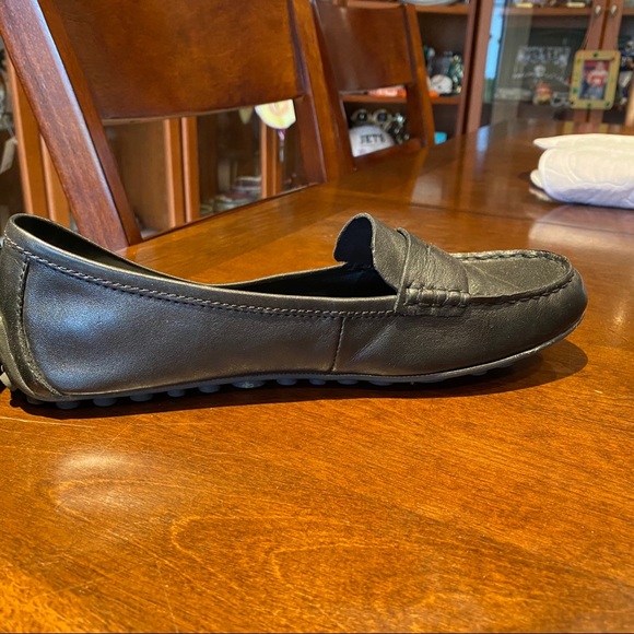 Black Leather Born driving moccasins - Picture 4 of 8